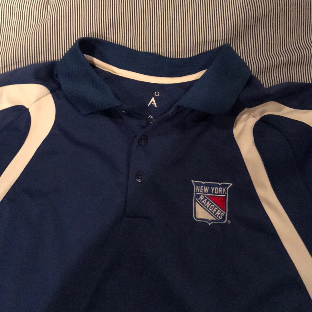 New York Rangers Golf Polo